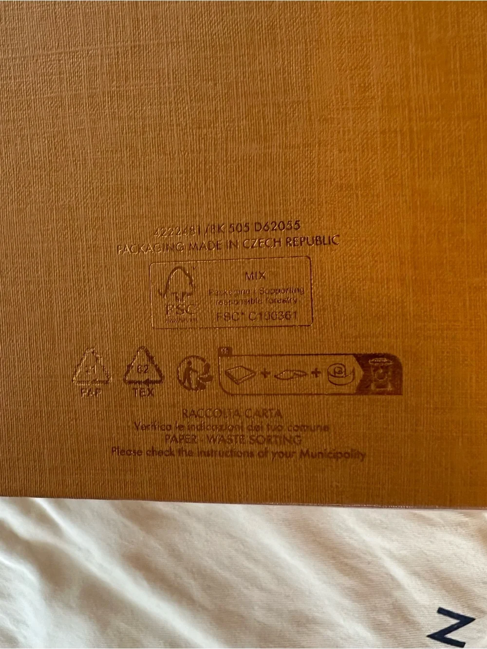 Empty Louis Vuitton Box + 2 Dust Bags
